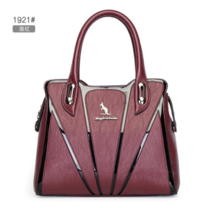 Stylish Wine Red Designer Handbag