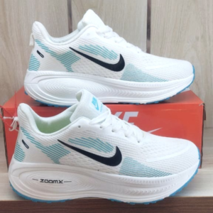 Athletic white, black/light blue Shoe