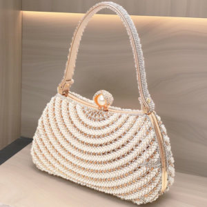 Clutch with a luxurious Bag
